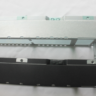 Black ODM Sheet Metal Electronic Enclosures , Polishing Aluminum Extrusion Housing