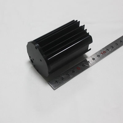 tecnologia de forjadura preta de 5.0mm Pin Fin Heat Sink Cold para luzes conduzidas